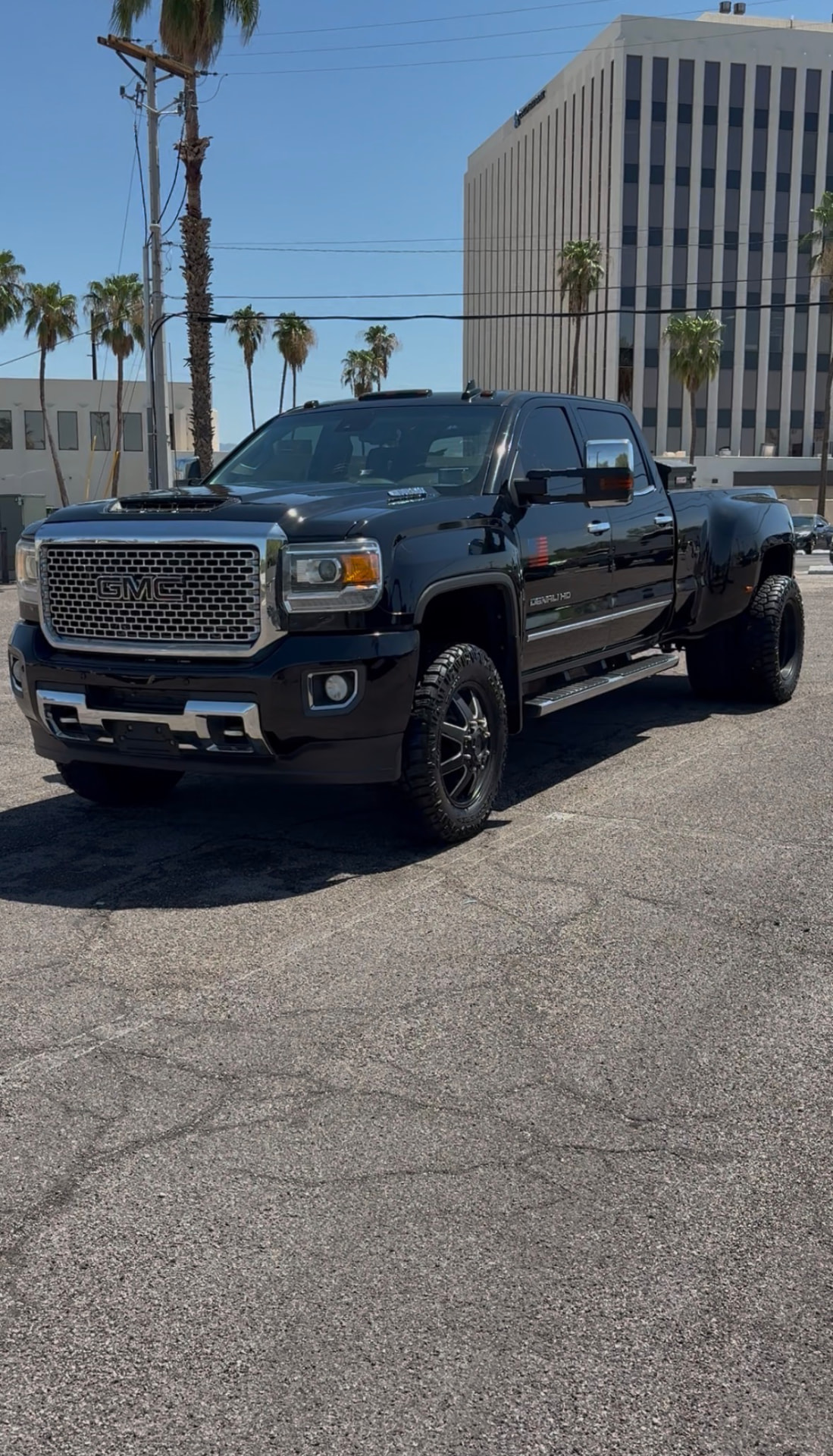 Black GMC Sierra Denali HD detailed in Tucson
